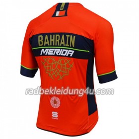 Radtrikot kurzarm 2018 Bahrain-Merida N001